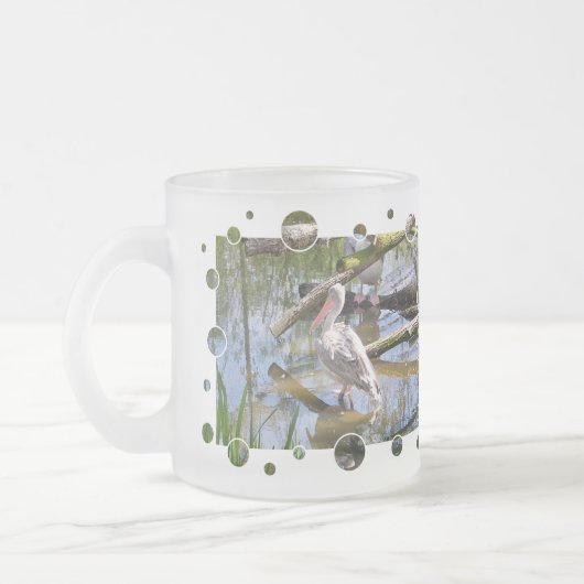 PELICANS MATGLAS KOFFIEMOK (Links)