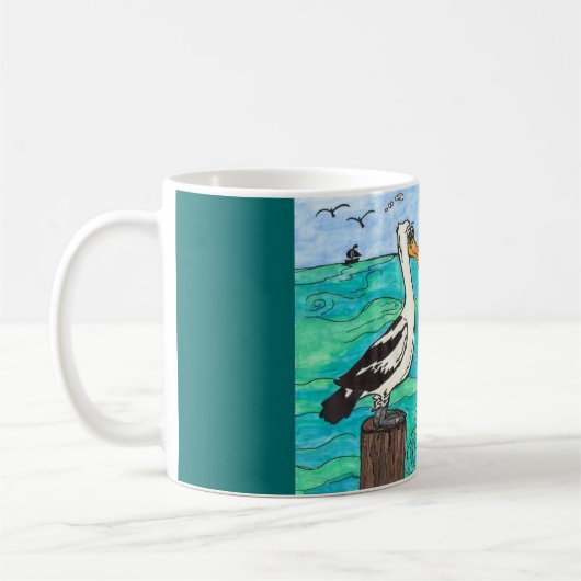 Pelicans Mok (Links)