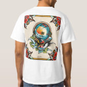 Pelicans on the Pier T-Shirt | Coastal Marina  (Achterkant)