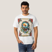 Pelicans on the Pier T-Shirt | Coastal Marina  (Voorkant volledig)