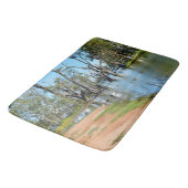 Pelicans Sunbaking River Murray Australia, Badmat (Gekanteld)