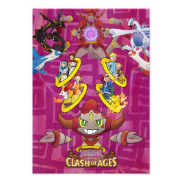 Pelicula de hoopa POKEMON Foto Afdruk