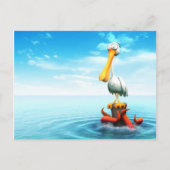 Pelikaan Briefkaart (Voorkant)