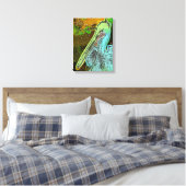 PELIKAAN CANVAS AFDRUK (Insitu (Slaapkamer))