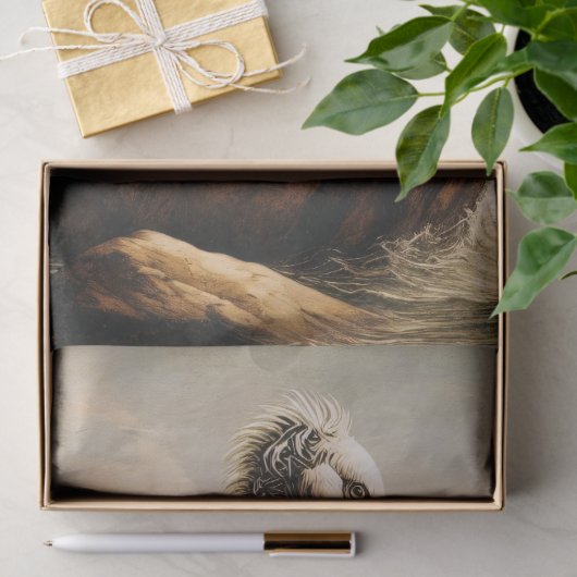  pelikaan decoupage tissuepapier (Geschenk)