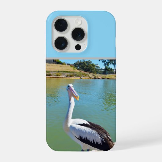 Pelikaan geeft weerwoord, iPhone hoesje (Achterkant)