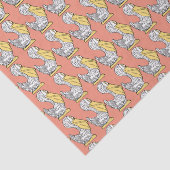 Pelikaan Illustratie tissuepapier (Detail)