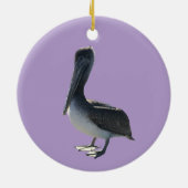 Pelikaan Keramisch Ornament (Achterkant)