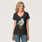Pelikaan Kostuum T-shirt (Voorkant volledig)