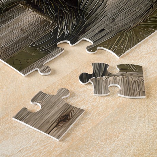 pelikaan legpuzzel (Zijkant)