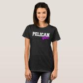 Pelikaan meisje t-shirt (Voorkant volledig)