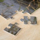 Pelikaan met winterhoed legpuzzel (Zijkant)