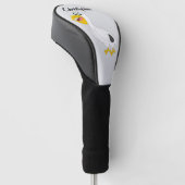Pelikaan ontwerp golfheadcover (Schuin)