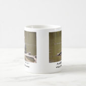 pelikaan op de stump, koffiemok (Center)