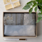 Pelikaan op een hek Decoupage Tissuepapier (Geschenk)