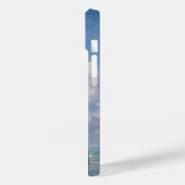 Pelikaan op een verweerde dockpaal Case-Mate iPhone case (Achterkant / Links)