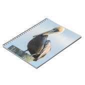 Pelikaan op pyloon notitieboek (Linkerzijde)
