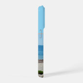 Pelikaan Op Strand Rots iPhone Hoesje (Rechterkant)
