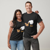 Pelikaan probeert capybara leuke grappige kawaii t t-shirt (Unisex)