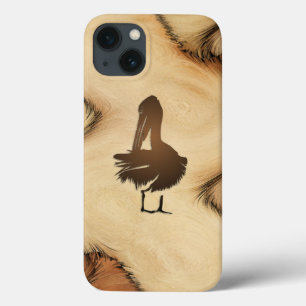 Pelikaan Rustiek iPhone 13 Hoesje