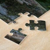 Pelikaan sereniteit Een boeiende blik Legpuzzel (Zijkant)