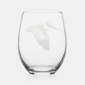 Pelikaan Stemless wijnglas Zonder Voet (Achterkant)