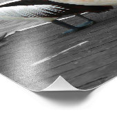 Pelikaan Zee Vogel Minimalistische Kleur Pop Fotog Foto Afdruk (Hoek)