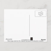 pelikaans briefkaart (Achterkant)