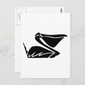 pelikaans pelikaans briefkaart (Voorkant / Achterkant)