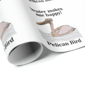 Pelikaanvogel Cadeaupapier (Rol Hoek)