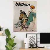 Pelikan 4001 Ink~Theo Matejko~ Berlin Duitsland 19 Poster (Thuiskantoor)