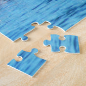 Pelikanen aan de kust, Jigzaag Puzzle Legpuzzel (Zijkant)