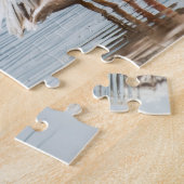 Pelikanen aan het meer legpuzzel (Zijkant)