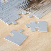 Pelikanen bij het meer van Puzzle Legpuzzel (Zijkant)