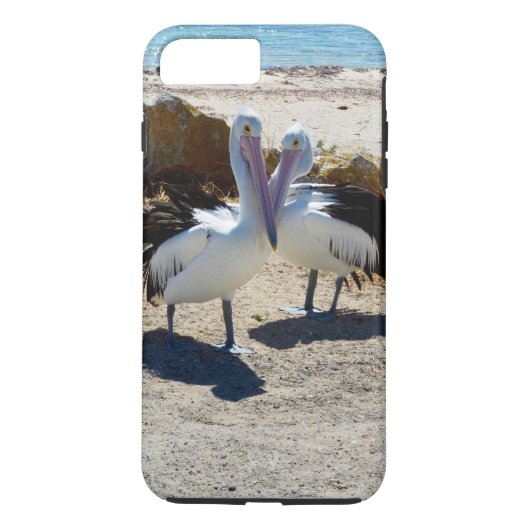 Pelikanen in liefde, Case-Mate iPhone case (Achterkant)