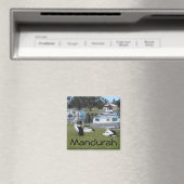 Pelikanen in Mandurah Magneet (Insitu (Vaatwasser))