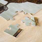 Pelikanen op berichten legpuzzel (Zijkant)