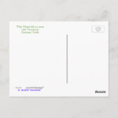 Pelikanen op de Parade Briefkaart (Achterkant)