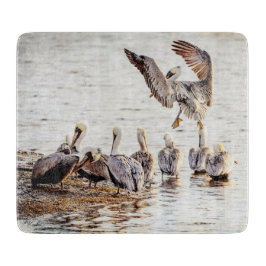 Pelikanen op de snijplank van Bayou