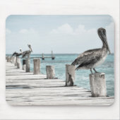 Pelikanen op Dock Muismat (Voorkant)