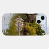 Pelikanen op het meer in de Phoenix Zoo Case-Mate iPhone Case (Achterkant (horizontaal))