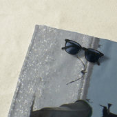 Pelikanen rond Vissen Boats Strandlaken (In situ)