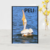 PeliMag ik je prettige kerst wensen? Kaart (Gele Bloem)