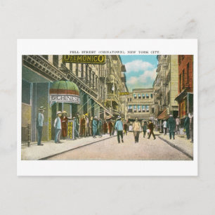 Pell Street (CHINATOWN), New York City () Briefkaart