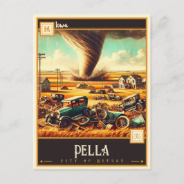 Pella, Iowa | Antiek Briefkaart