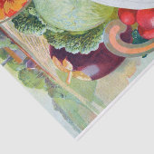 Pella Iowa, Vintage zaadje van cole Tissuepapier (Detail)