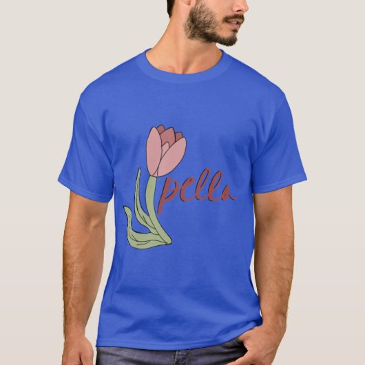 pella tulp t-shirt (Voorkant)