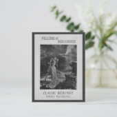 Pelleas en Melisande Opera, 1902 Briefkaart (Staand voorkant)