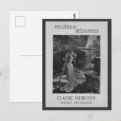 Pelleas en Melisande Opera, 1902 Briefkaart (Voorkant / Achterkant)