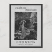 Pelleas en Melisande Opera, 1902 Briefkaart (Voorkant)